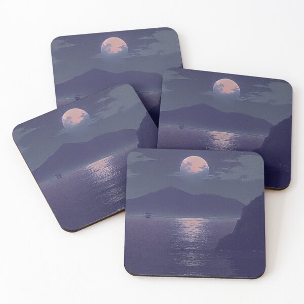 Item preview, Moon Bay, Moonlight above Sea Level designed and sold by Rosiere Donahue ⭐️ ⭐️ ⭐️ ⭐️ ⭐️.