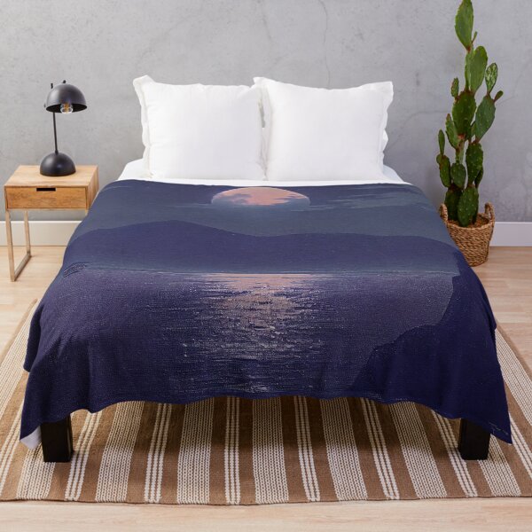 Item preview, Moon Bay, Moonlight above Sea Level designed and sold by Rosiere Donahue ⭐️ ⭐️ ⭐️ ⭐️ ⭐️.