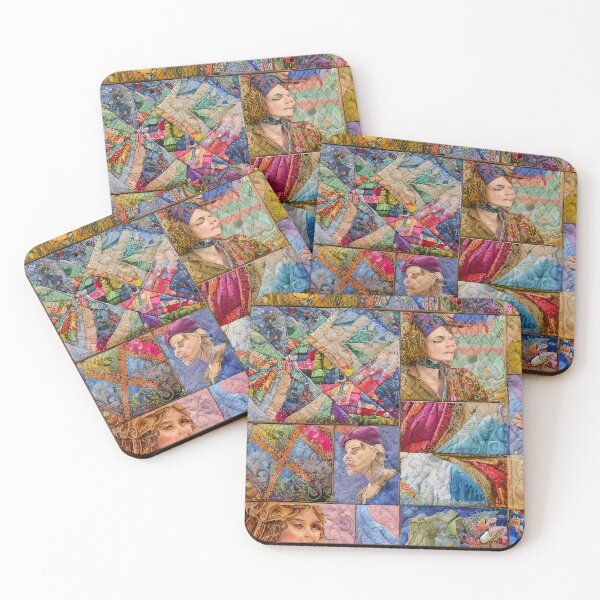 Item preview, Whimsical Fun Country Quilt Style Pattern designed and sold by Sweet  Zoe Shop.