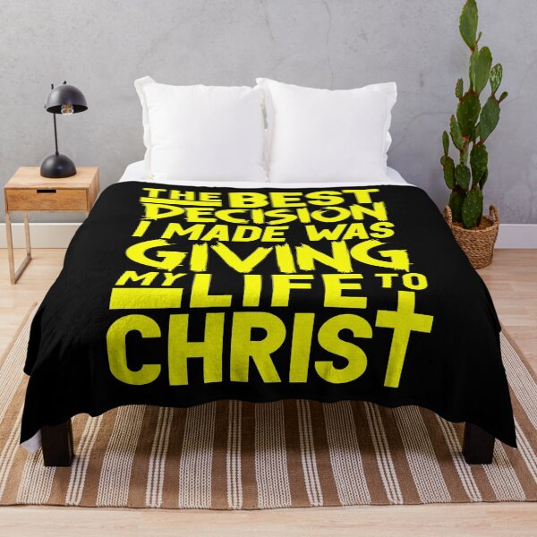Item preview, The Best Decision I Made Was Giving My Life To Christ designed and sold by plushism.