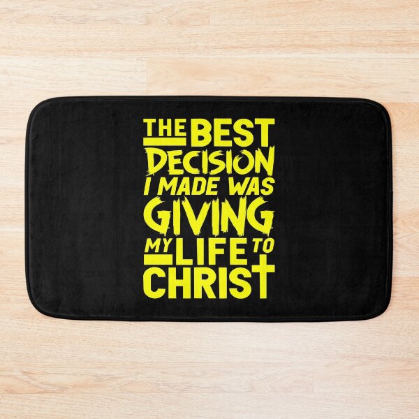 Item preview, The Best Decision I Made Was Giving My Life To Christ designed and sold by plushism.