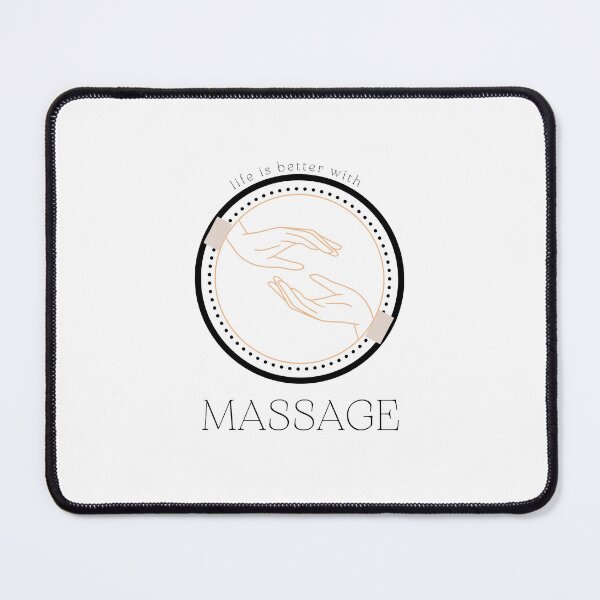 Item preview, life is better with massage cute 1 designed and sold by FLOWER--ART.