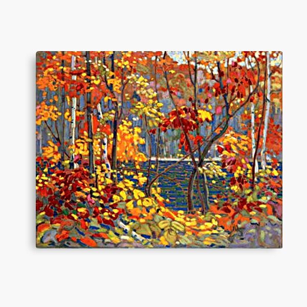 Thomson - The Pool, beautiful landscape painting Canvas Print