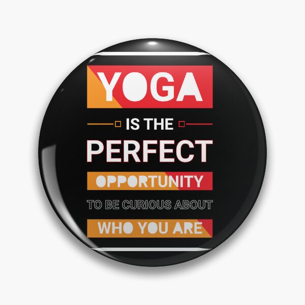 Artikelvorschau, Yoga is the perfect opportunity to be curious about who you are entworfen und verkauft von Best-Designers.
