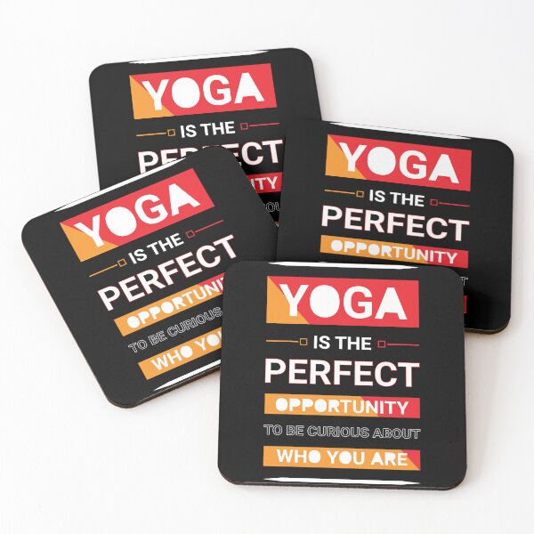 Item preview, Yoga is the perfect opportunity to be curious about who you are designed and sold by Best-Designers.