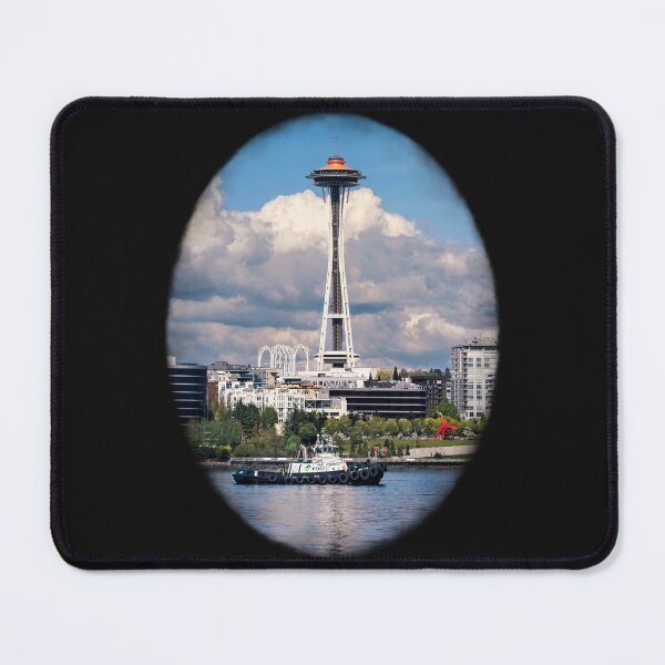 Item preview, Copy of Sketch Foss Tugboat & Seattle Space Needle designed and sold by Jason Mosley.