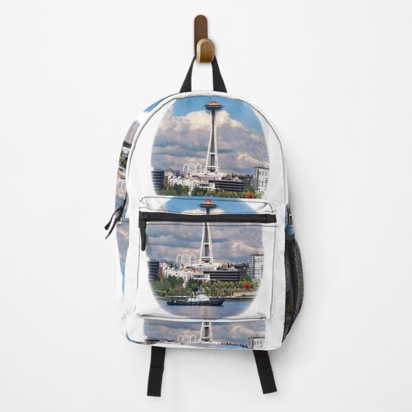 Item preview, Copy of Sketch Foss Tugboat & Seattle Space Needle designed and sold by Jason Mosley.