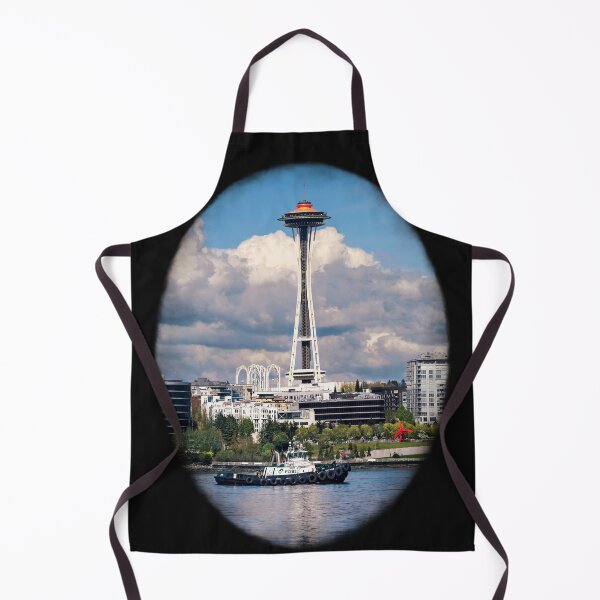 Item preview, Copy of Sketch Foss Tugboat & Seattle Space Needle designed and sold by Jason Mosley.