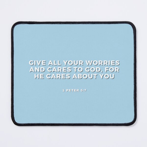 Item preview, 1 Peter 5:7 designed and sold by softlycarol.