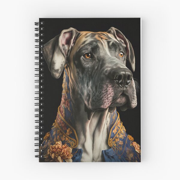 Item preview, great Dane Dog Portrait very cute 17 designed and sold by jetaiart.