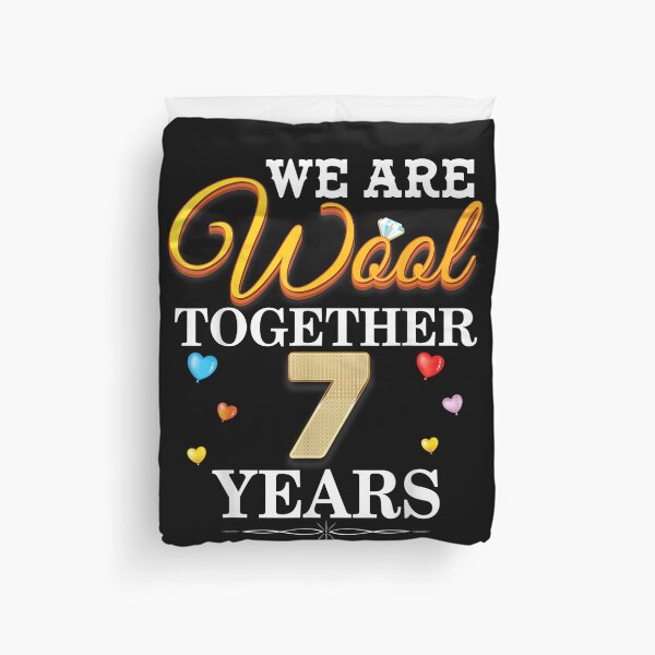 Item preview, We Are Wool Together 7 Years 7th Anniversary Wedding Husband designed and sold by FernandoGnomies.