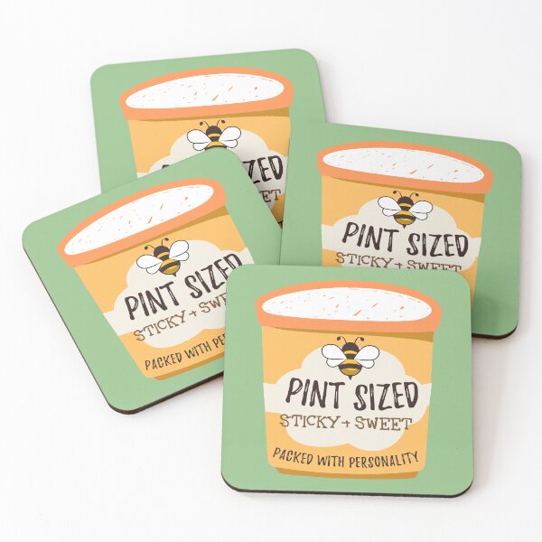 Item preview, Pint Sized - Sticky & Sweet designed and sold by Birdbrook Academy.
