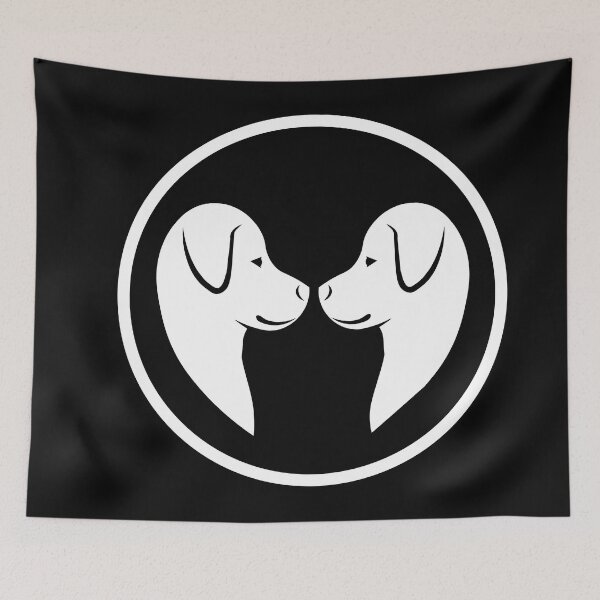 Item preview, white dogs designed and sold by andrew JOHNSEN.