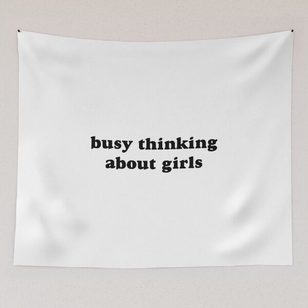 Item preview, busy thinking about girls designed and sold by tsuberk.