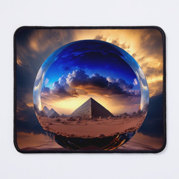 Artikelvorschau, Fantasy Landscape Art, Pyramids entworfen und verkauft von Fantasy Masterpiece.