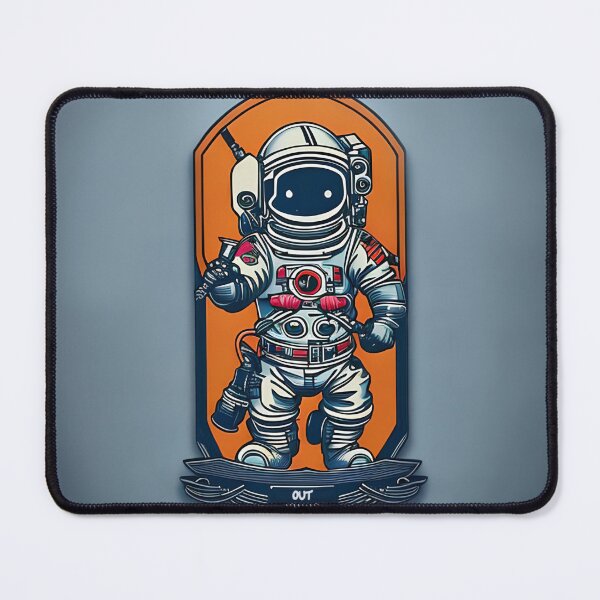 Item preview, Out There Astronaut designed and sold by JoanNinjaHen.