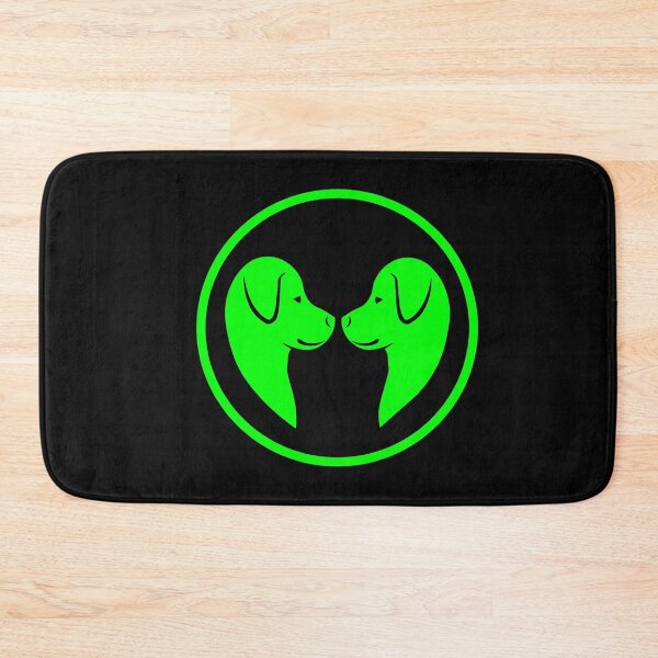 Item preview, green dogs designed and sold by andrew JOHNSEN.