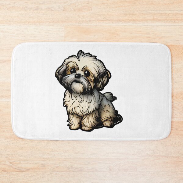 Item preview, Shitzu Dog Sticker designed and sold by EireTV.