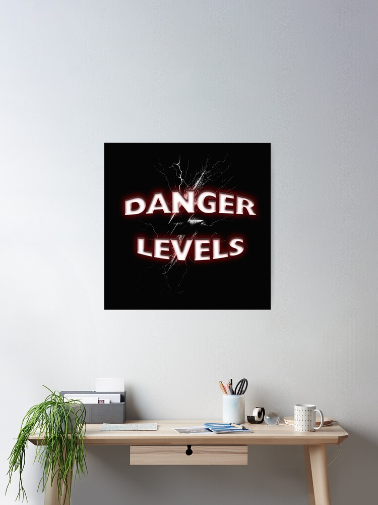 Danger Levels Gotham Chess - Chess Design Poster for Sale by