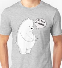 We Bare Bears - Ice Bear be hungry Unisex T-Shirt