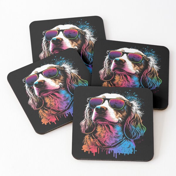 Item preview, Dog Wearing Sunglasses designed and sold by AiInker.