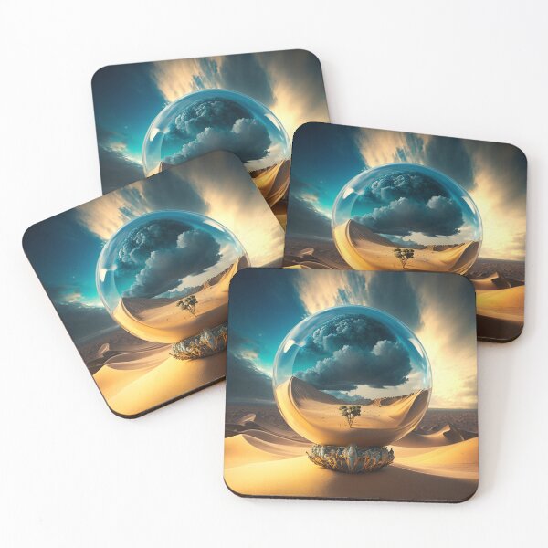 Item preview, Fantasy Landscape Art, Blue Storm designed and sold by Fantasy Masterpiece.