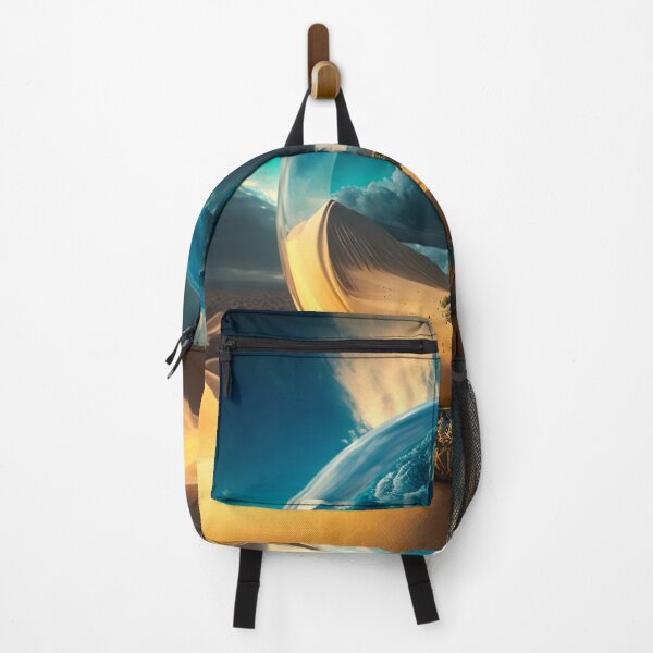 Item preview, Fantasy Landscape Art, Blue Storm designed and sold by Fantasy Masterpiece.