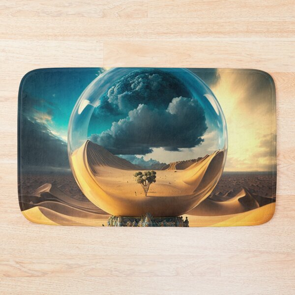 Item preview, Fantasy Landscape Art, Blue Storm designed and sold by Fantasy Masterpiece.
