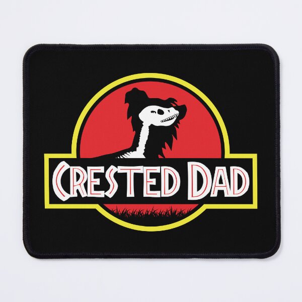 Item preview, (For Dark Background) Jurassic Chinese Crested Dad designed and sold by More Cute Dogs.