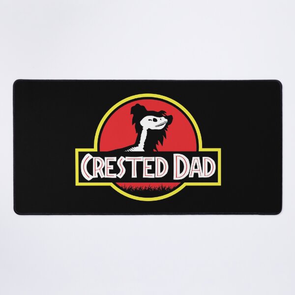 Item preview, (For Dark Background) Jurassic Chinese Crested Dad designed and sold by More Cute Dogs.