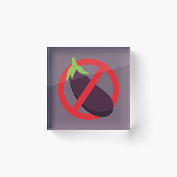 Item preview, I Hate Eggplant Aubergines designed and sold by HotHibiscus.