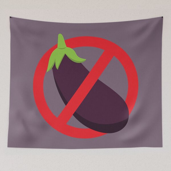 Item preview, I Hate Eggplant Aubergines designed and sold by HotHibiscus.