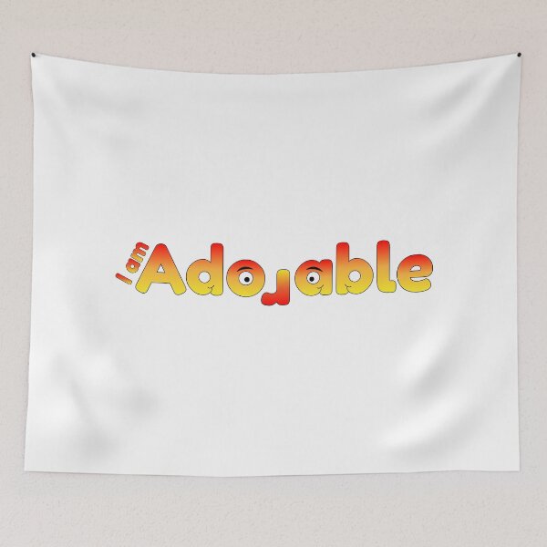 Item preview, I Am Adorable Funny Playful Motif Slogan designed and sold by Harlake.