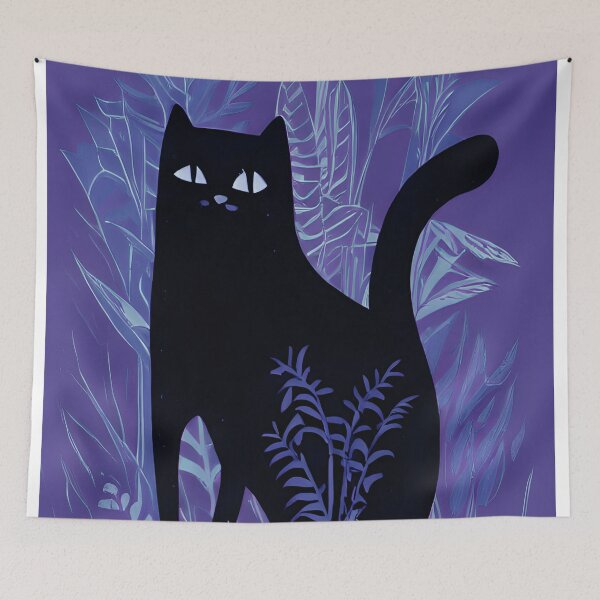 Item preview, Purple Cat designed and sold by Jinx Davis.