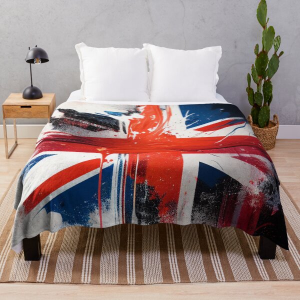 Item preview, British Flag - abstract designed and sold by Tomasz Zawada.