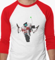 Dr. Zed's Claptrap Sticker Men's Baseball ¾ T-Shirt