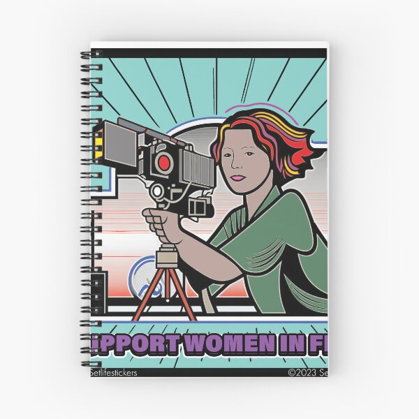 Item preview, Support women in Film Art Deco  designed and sold by SetLifeStickers.