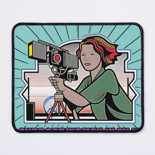 Item preview, Support women in Film Art Deco  designed and sold by SetLifeStickers.