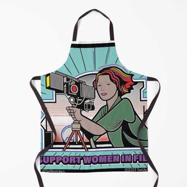 Item preview, Support women in Film Art Deco  designed and sold by SetLifeStickers.