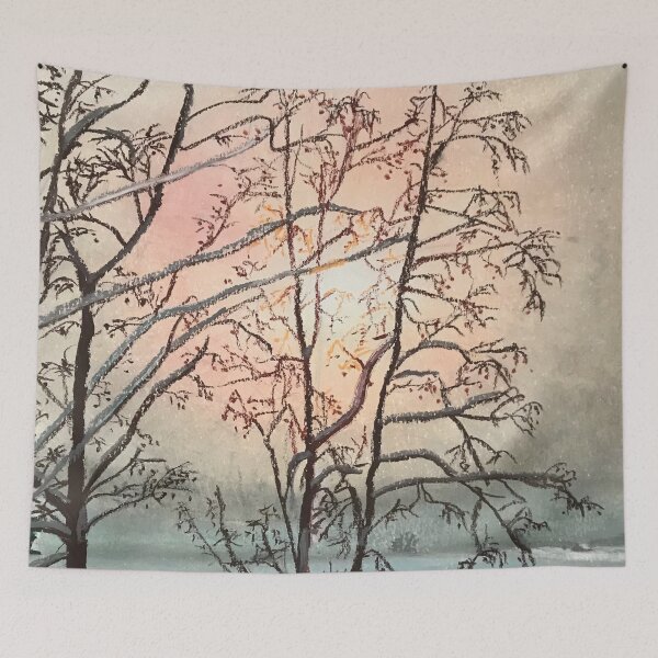 Item preview, Sunrise through the alders designed and sold by Catherine Holland.