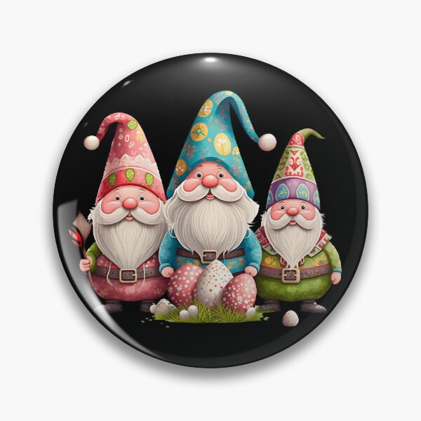 Item preview, Funny Spring Gnomes Easter Egg Hunting designed and sold by SecretDicer.