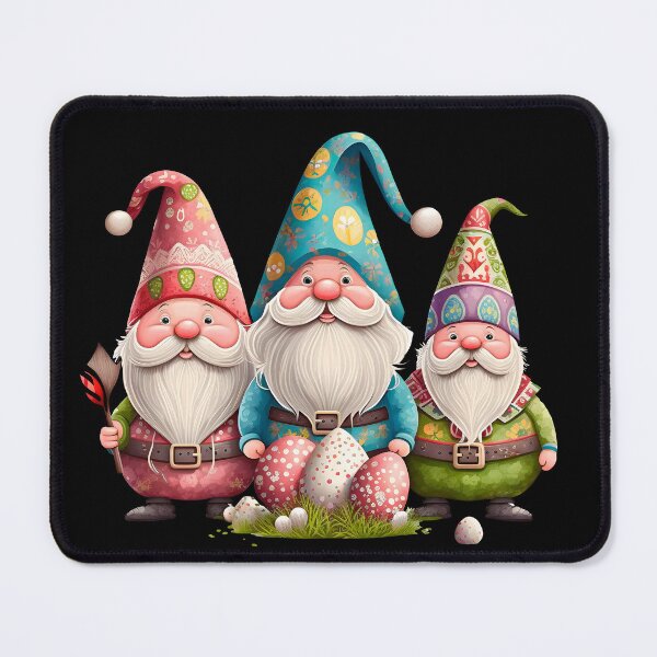 Item preview, Funny Spring Gnomes Easter Egg Hunting designed and sold by SecretDicer.