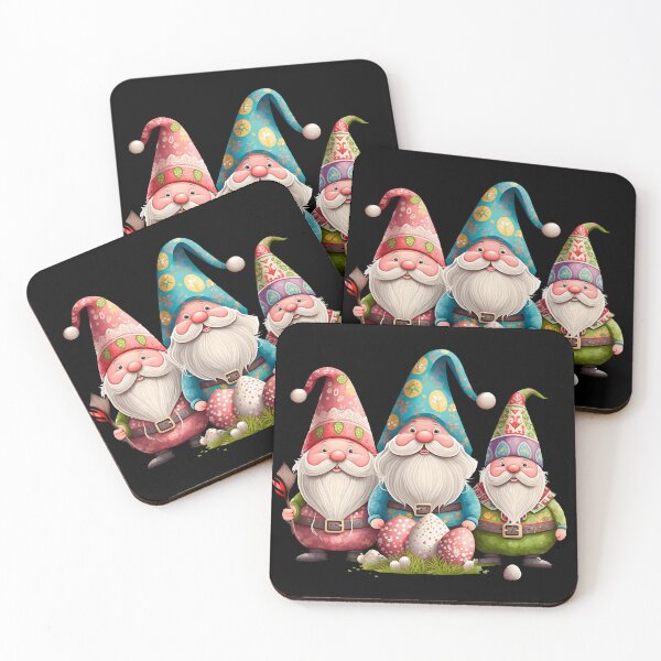 Item preview, Funny Spring Gnomes Easter Egg Hunting designed and sold by SecretDicer.