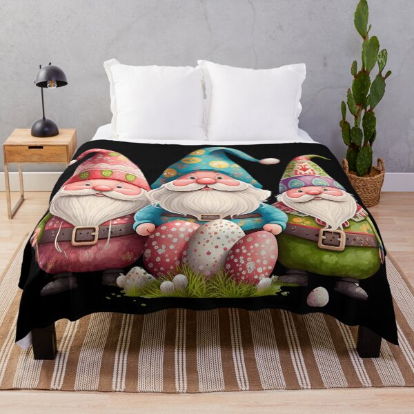Item preview, Funny Spring Gnomes Easter Egg Hunting designed and sold by SecretDicer.