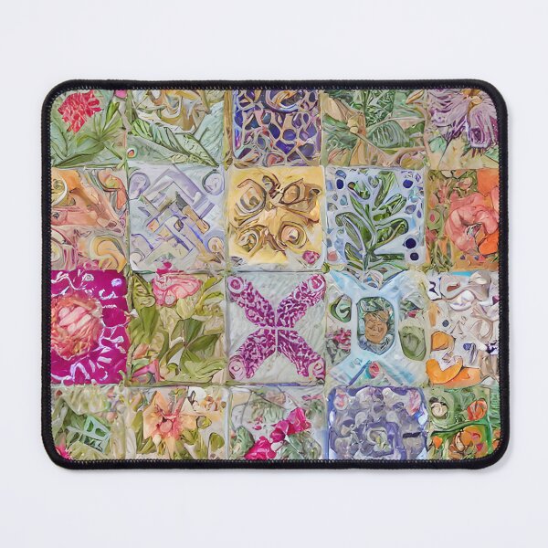 Item preview, Rustic Quilt Inspired Tile Pattern designed and sold by Sweet  Zoe Shop.