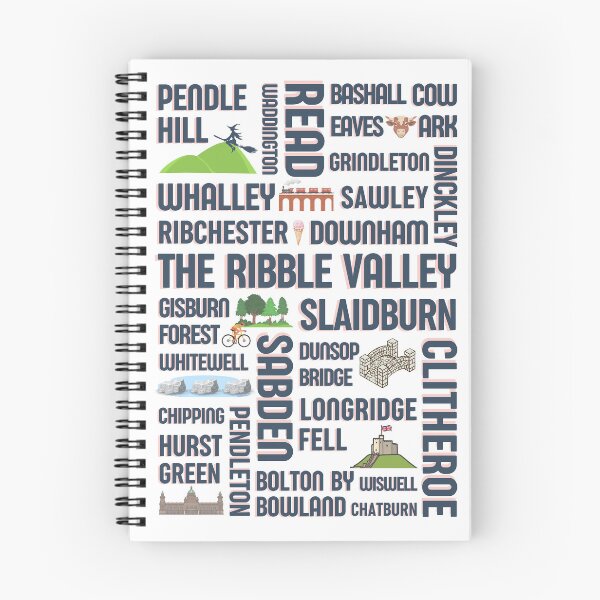 Item preview, Ribble Valley - Pendle Hill - Ciudades de Lancashire - Turismo británico - Expatriados designed and sold by oyptjewellery.