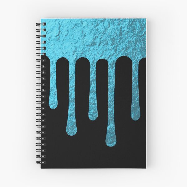 Item preview, Aqua Foil Drips designed and sold by CheriesArt.