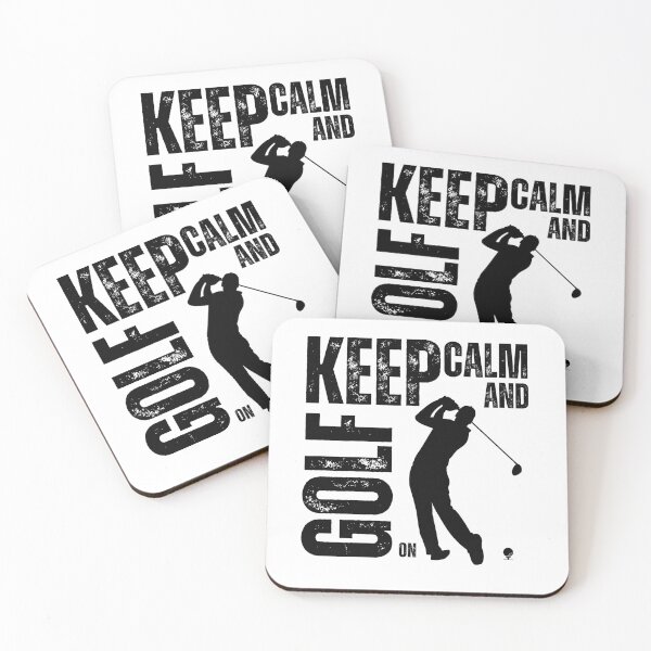 Item preview, Keep calm and golf on designed and sold by Marti t-shirts.