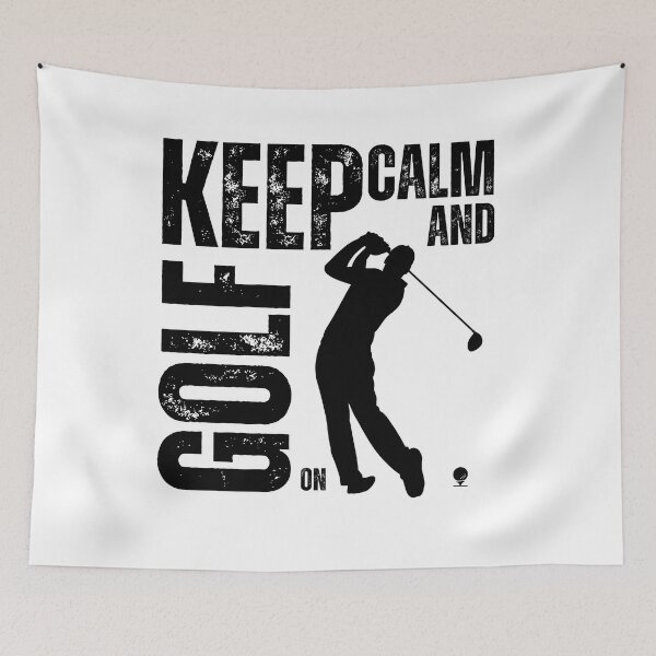 Item preview, Keep calm and golf on designed and sold by Marti t-shirts.
