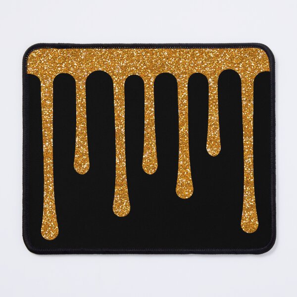 Item preview, Gold Glitter Drips designed and sold by CheriesArt.